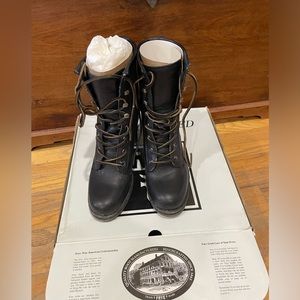 FRYE  Karen Lace Up Short Boots Size 9